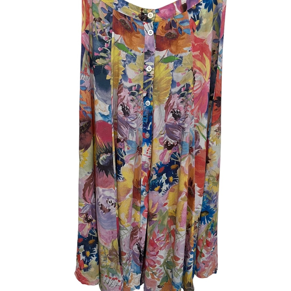 Summer print skirt from H&M, size 14. EUC.
